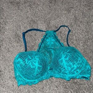 Victoria's Secret Turquoise Lace Bralette